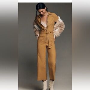 Maeve The Collette Weekend Jumpsuit Honey NWT